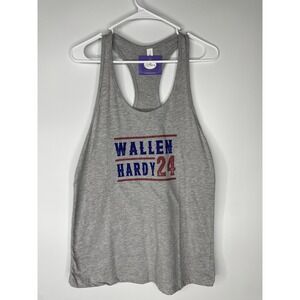 Bella Canvas WallenHardy 2024 Gray Tank Top Size XL Country Music Festivals NEW